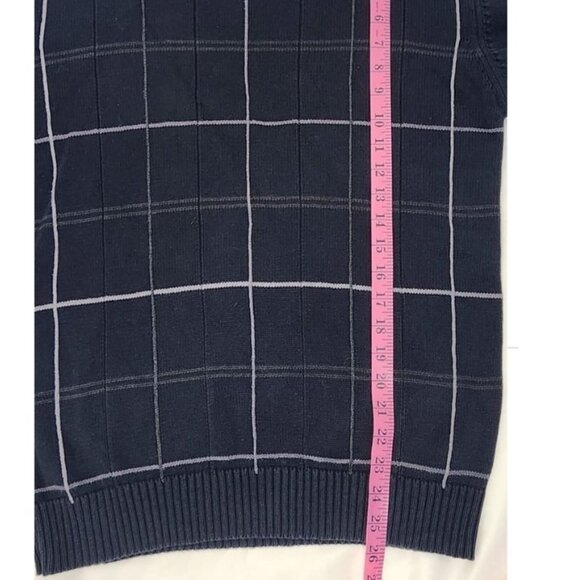 Oscar de la Renta Men’s Black Gray Sweater M - Picture 2 of 6